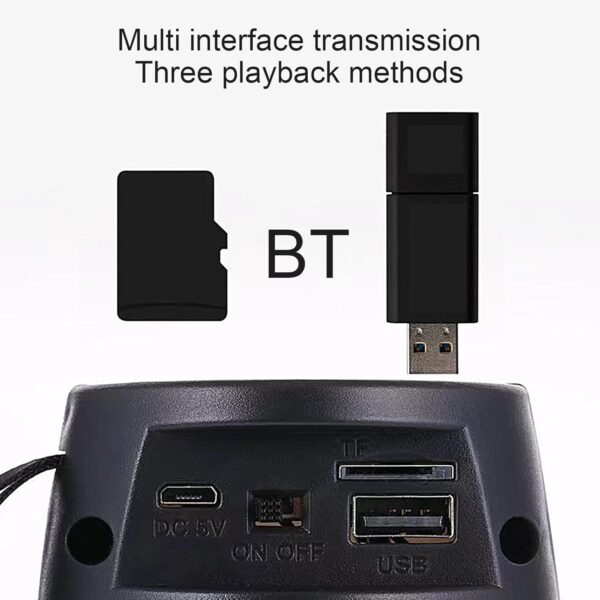 Haut Parleur Bluetooth sans Fil ZQS 1202 RGB