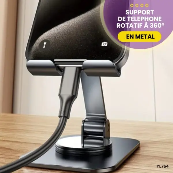 Phone stand du bureau pliable