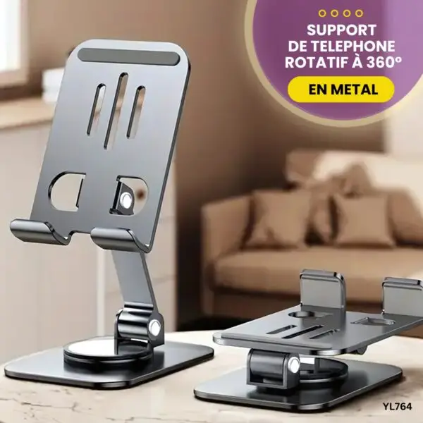 Phone stand du bureau pliable