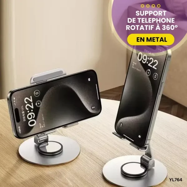 Phone stand du bureau pliable
