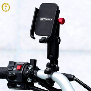 Support Téléphone MotoWolf Pro – Sécurité Maximale et Stabilité Totale