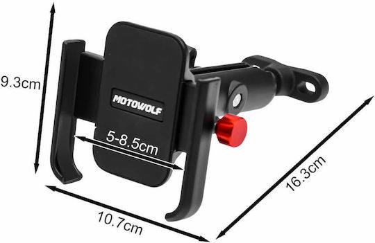 Support Téléphone MotoWolf Pro – Sécurité Maximale et Stabilité Totale