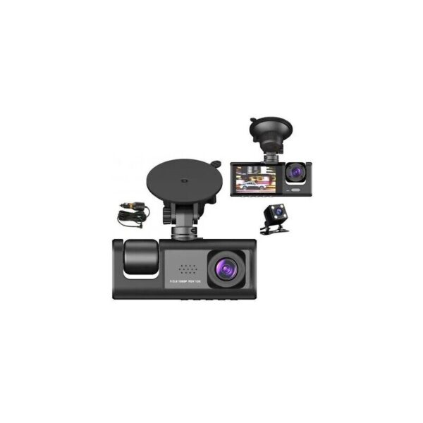 Dashcam Double Objectif Full HD 1080P