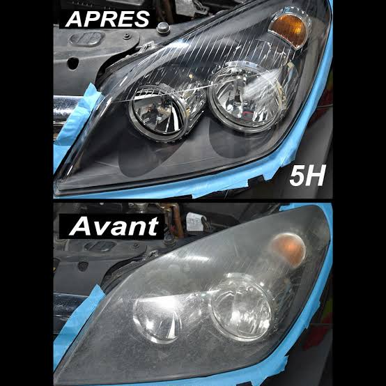 Plastx renovator headlight