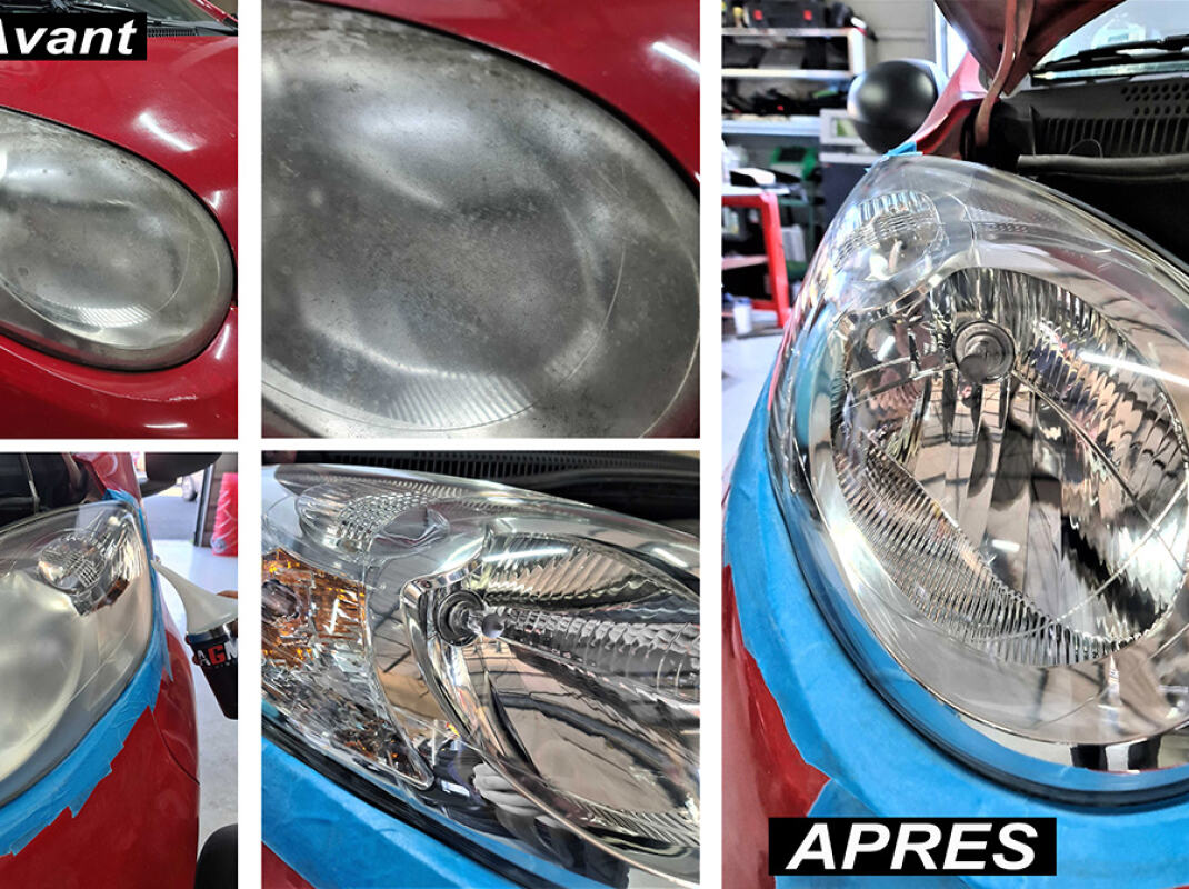 Plastx renovator headlight