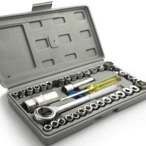 Coffret de 40 pièces de clés à douille combinées