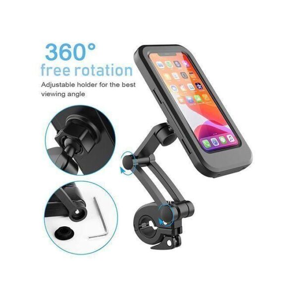 Support De Téléphone Pour Guidon De Vélo Et Moto