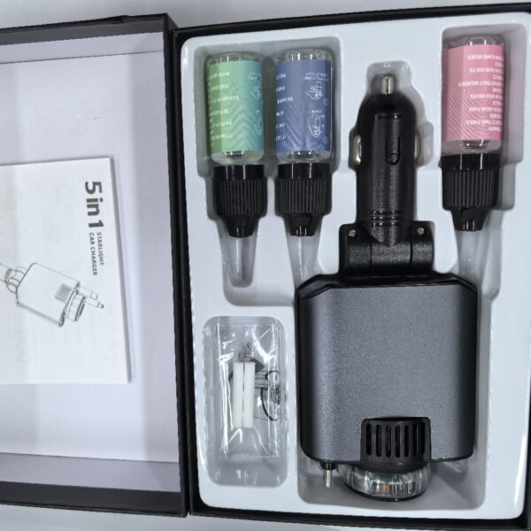 Charge Rapide, Support de Téléphone, Projection d&rsquo;Étoiles et Diffuseur de parfum