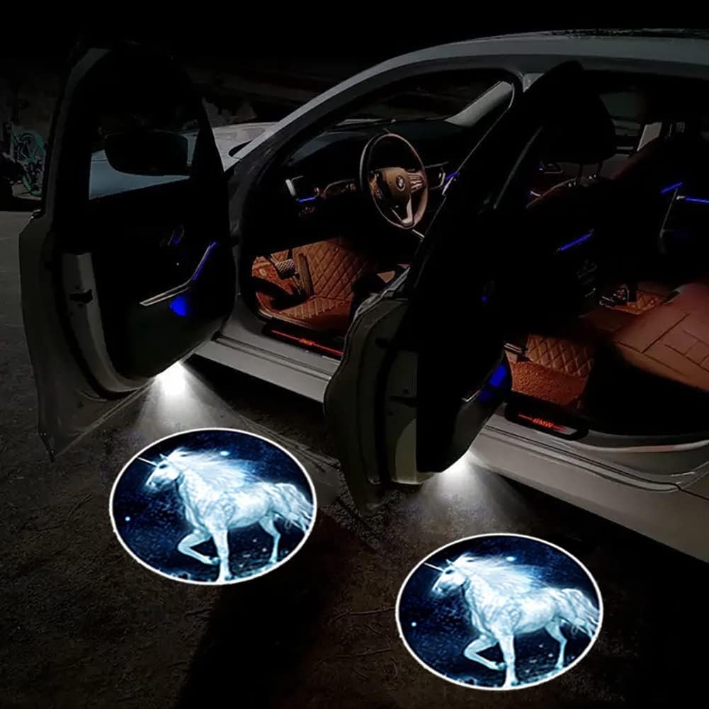 2 projecteur à LED pour porte de voiture