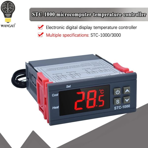 Régulateur de température numérique STC-1000