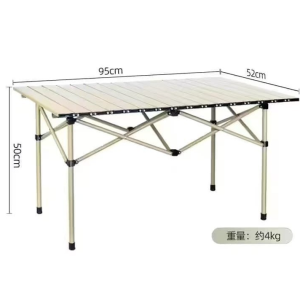 Table pliante portable avec plateau