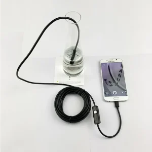 Caméra Endoscopique Android pour Inspection – Câble Souple 1 m