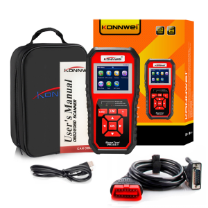 KONNWEI KW850 – Scanner OBD2 de Diagnostic Automobile – Lecteur de Codes Défaut – Analyse des Données Moteur