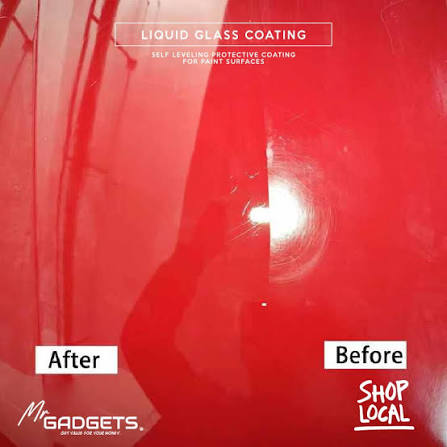 Lustreur Céramique Liquide Haute Brillance (Liquid Glass Polish) — Protection Carrosserie Effet Miroir & Hydrophobe