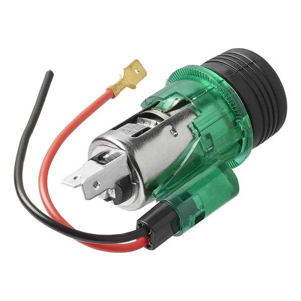 Prise Allume-Cigare Éclairée 12V Universelle avec Témoin LED