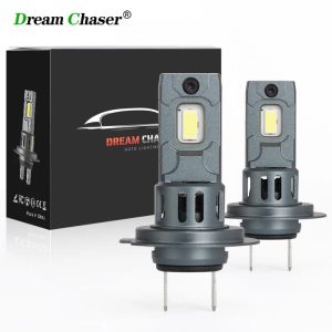Kit 2 Ampoules LED H7 Mini CSP Dream Chaser 120W 20 000LM Haute Visibilité