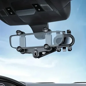 Support téléphone Rétroviseur Tunisie – Support de téléphone – Rétroviseur voiture – Rotatif 360°