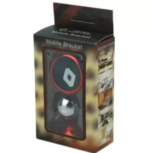 Support Téléphone Voiture Magnétique Rotatif 360° – Logo Renault Losange