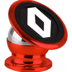 Support Téléphone Voiture Magnétique Rotatif 360° – Logo Renault Losange