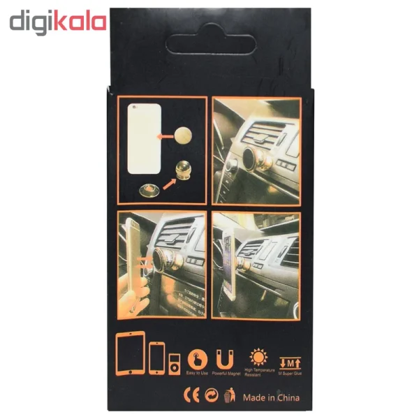 Support Téléphone Voiture Magnétique Rotatif 360° – Logo Audi 4 Anneaux
