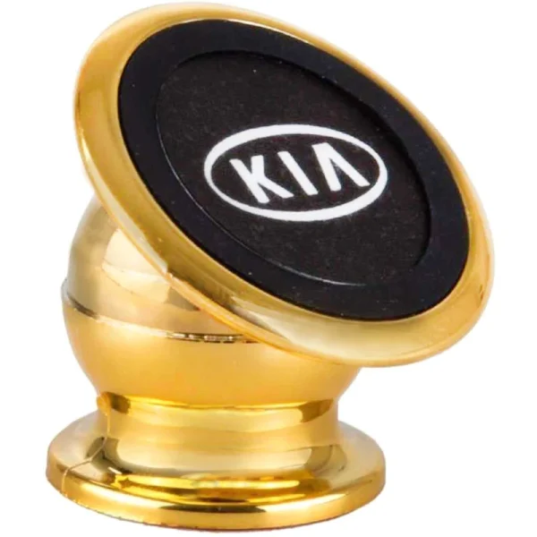 Support Téléphone Voiture Magnétique Rotatif 360° – Logo Kia Motors