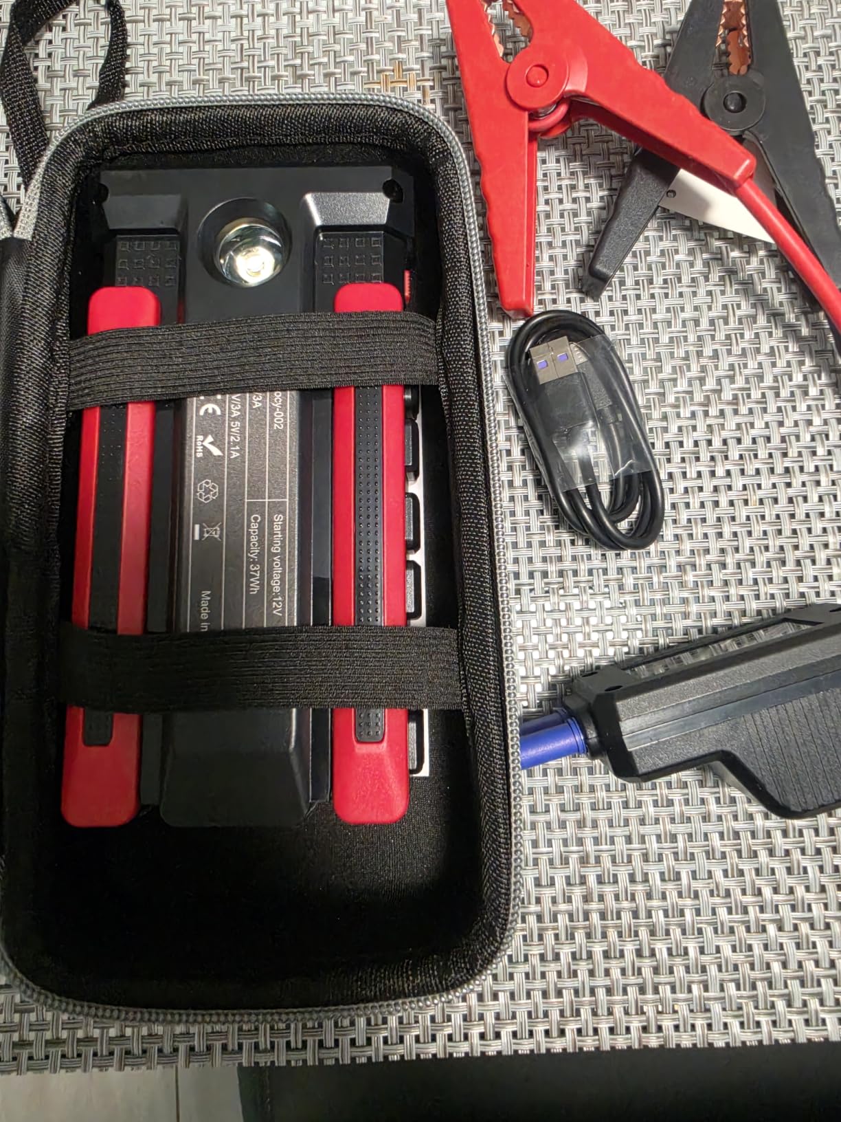 Rangement Organisé Sacoche Booster
